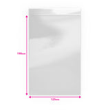 Bolsas de plástico transparente con cierre zip