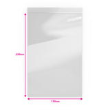 Bolsas de plástico transparente con cierre zip