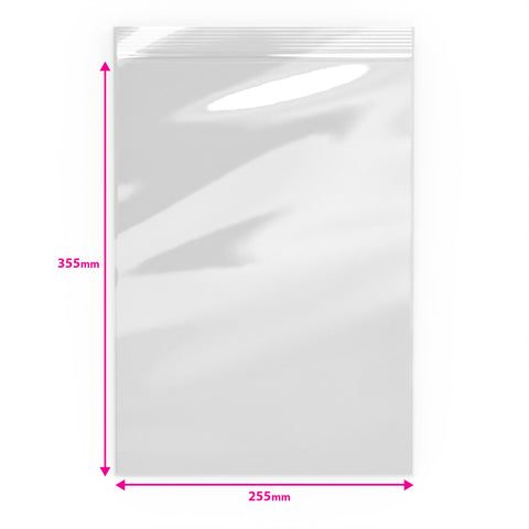 Bolsas de plástico transparente con cierre zip