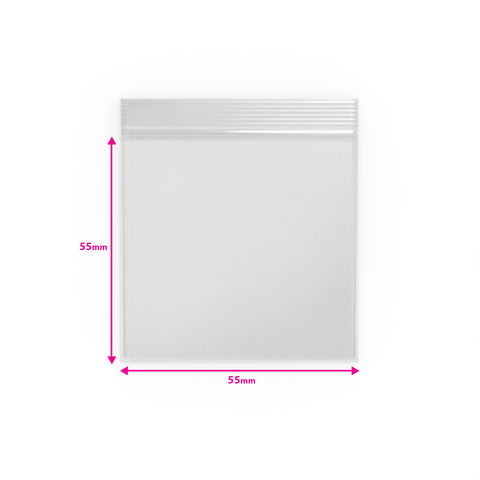 Bolsas de plástico transparente con cierre zip