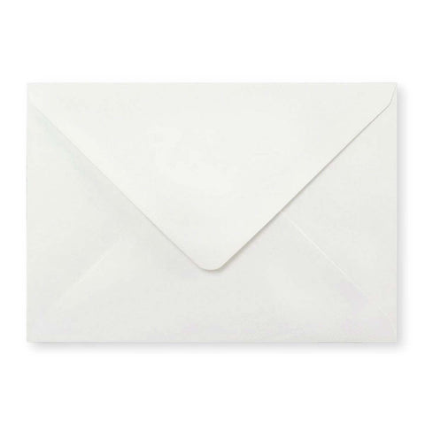 C5 White Gummed V-Flap Envelope (162 x 229mm)