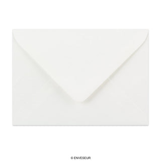 Sobre blanco verjurado de 114x162 mm (C6)