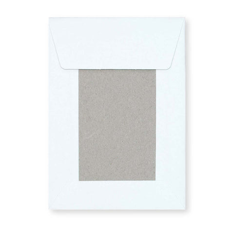 C6 White Board Back Peel & Seal Envelope (162 x 114mm)