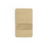 Bolsa alimentarias Doypack con ventana