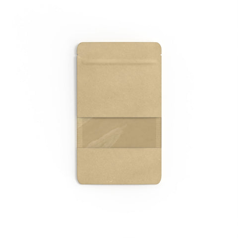 Bolsa alimentarias Doypack con ventana