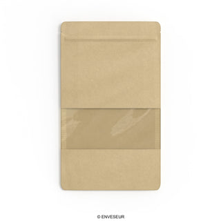 Bolsa alimentarias Doypack con ventana