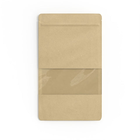 Bolsa alimentarias Doypack con ventana