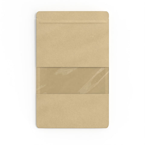 Bolsa alimentarias Doypack con ventana