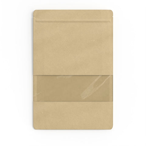 Bolsa alimentarias Doypack con ventana