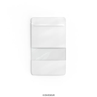 Bolsa alimentarias Doypack con ventana