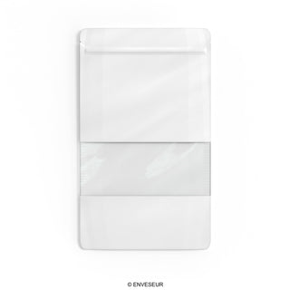 Bolsa alimentarias Doypack con ventana