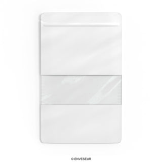 Bolsa alimentarias Doypack con ventana