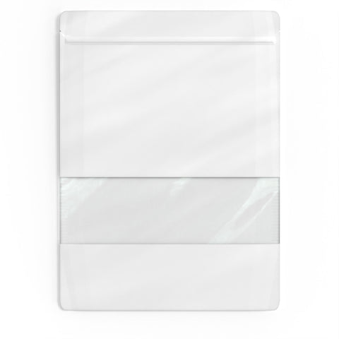 Bolsa alimentarias Doypack con ventana