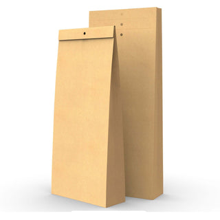 Bolsa kraft para muestras con agujeros 345x140x45mm