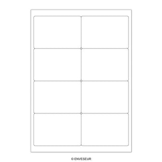 Etiquetas adhesivas blancas y transparentes