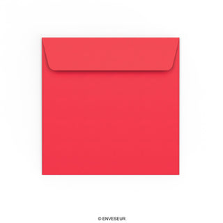Sobre rojo de 155x155 mm