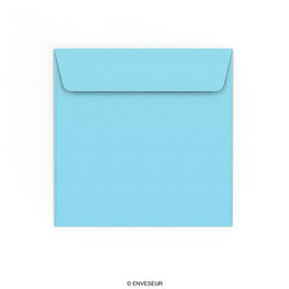 Sobre azul claro de 155x155 mm