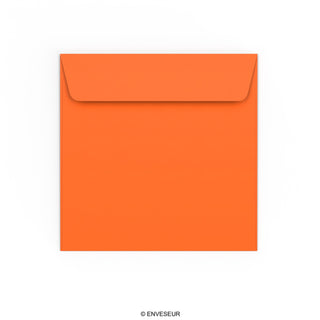 Sobre naranja de 155x155 mm