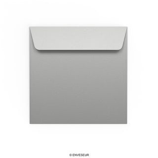 Sobre plateado de 155x155 mm