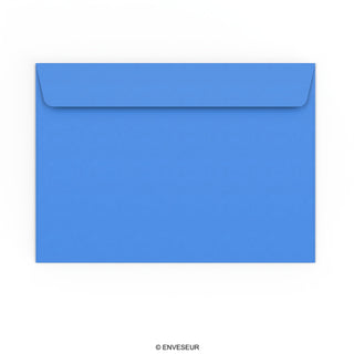 Sobre azul de 162x229 mm (C5)