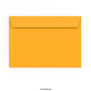 Sobre amarillo mostaza de 162x229 mm (C5)