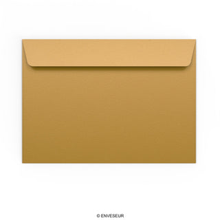 Sobre dorado de 162x229 mm (C5)