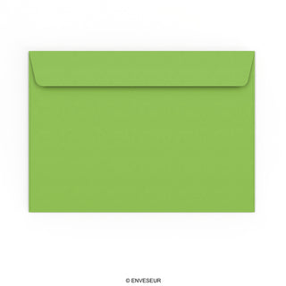 Sobre verde claro de 162x229 mm (C5)