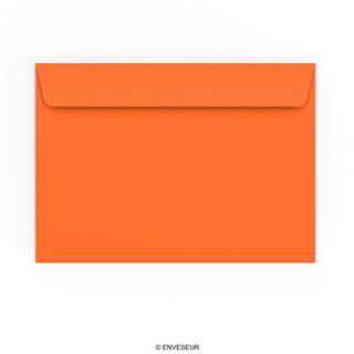 Sobre naranja de 162x229 mm (C5)