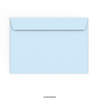 Sobre azul pastel de 162x229 mm (C5)
