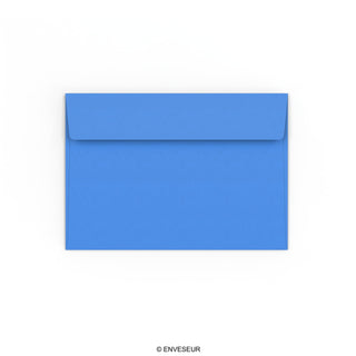 Sobre azul de 114x162 mm (C6)