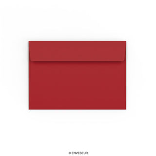 Sobre rojo oscuro de 114x162 mm (C6)