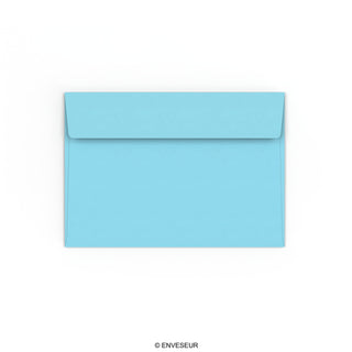 Sobre azul claro de 114x162 mm (C6)