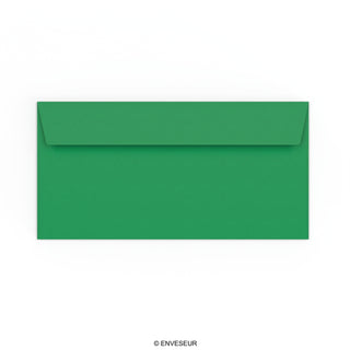 Sobre verde oscuro de 110x220 mm (DL)