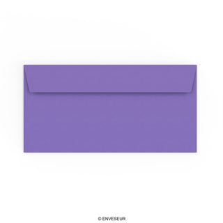 Sobre morado de 110x220 mm (DL)