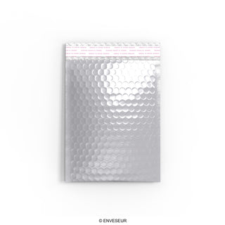 Bolsas acolchadas con burbujas metalizadas brillantes