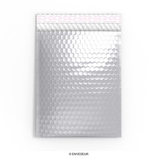 Bolsas acolchadas con burbujas metalizadas brillantes