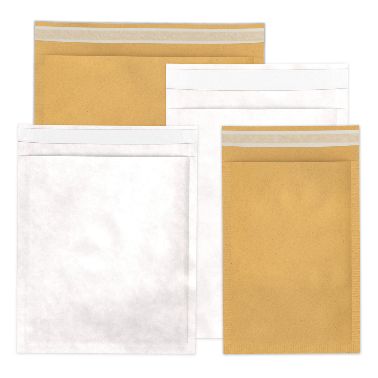 Bolsas acolchadas Kraft con burbujas - Baratas