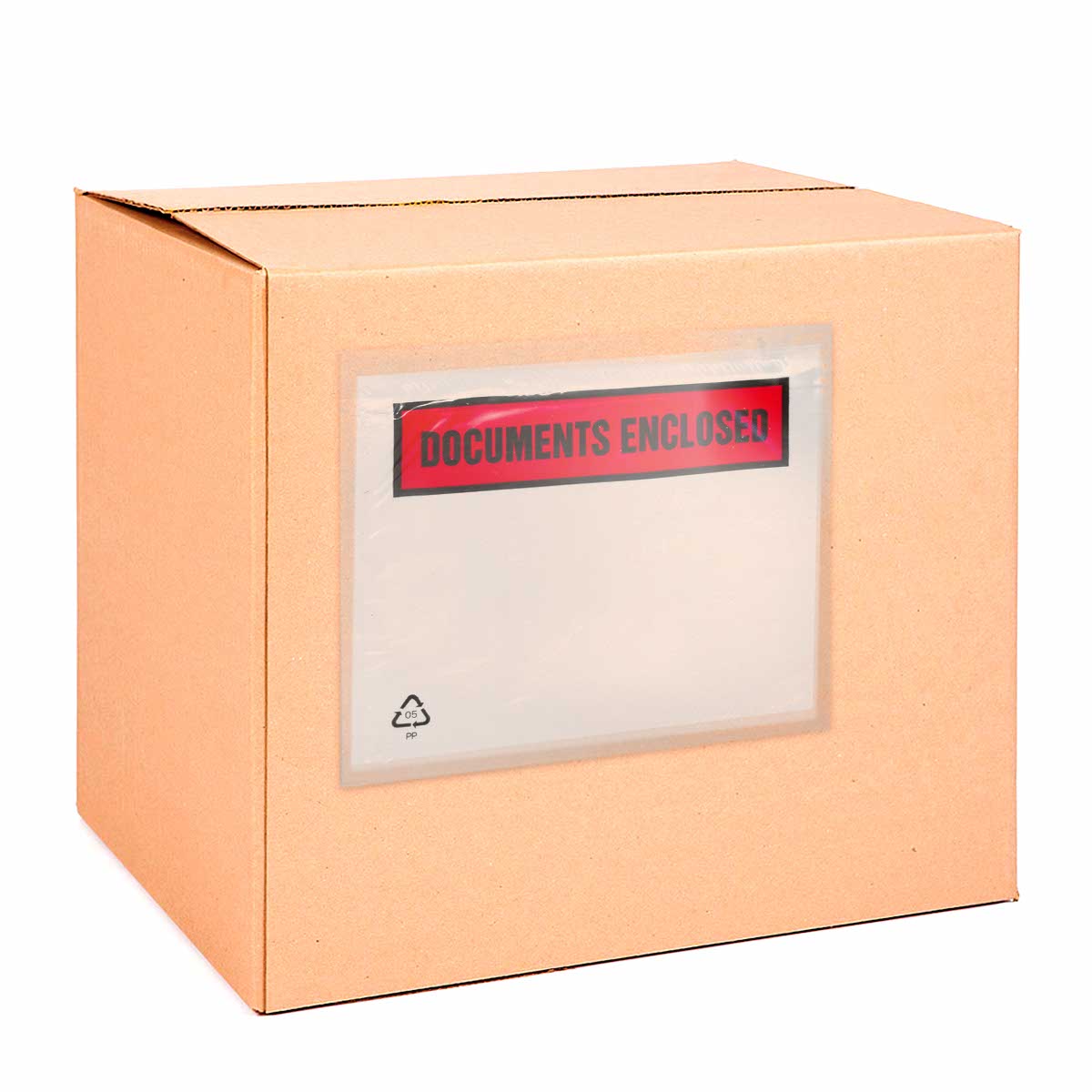 Bolsas adhesivas portadocumentos de papel con impresión