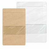 Bolsa alimentarias Doypack con ventana