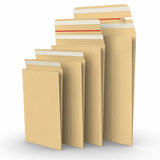 Bolsas de papel para envío reutilizables