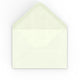 DL Milk White Hammer Envelope (110 x 220mm) Milk White 162 x 229 mm Gummed