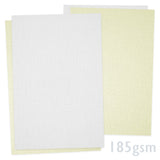 Papel con textura de lino 185g/m²