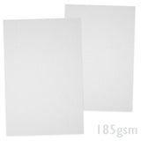 Papel blanco verjurado 185g/m²