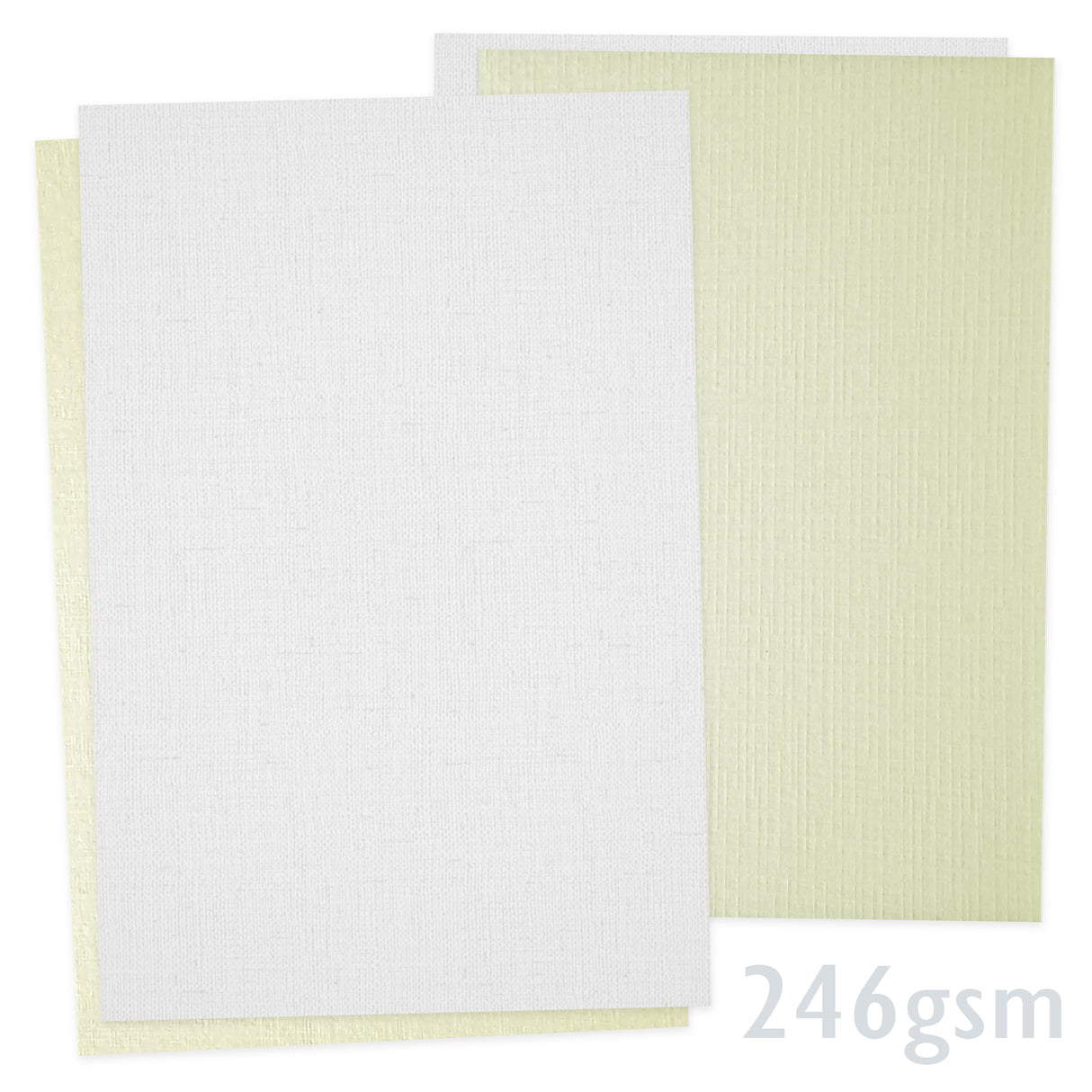 Papel con textura de lino 246g/m²