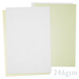 Papel con textura de lino 246g/m²
