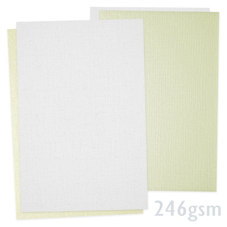 Papel con textura de lino 246g/m²