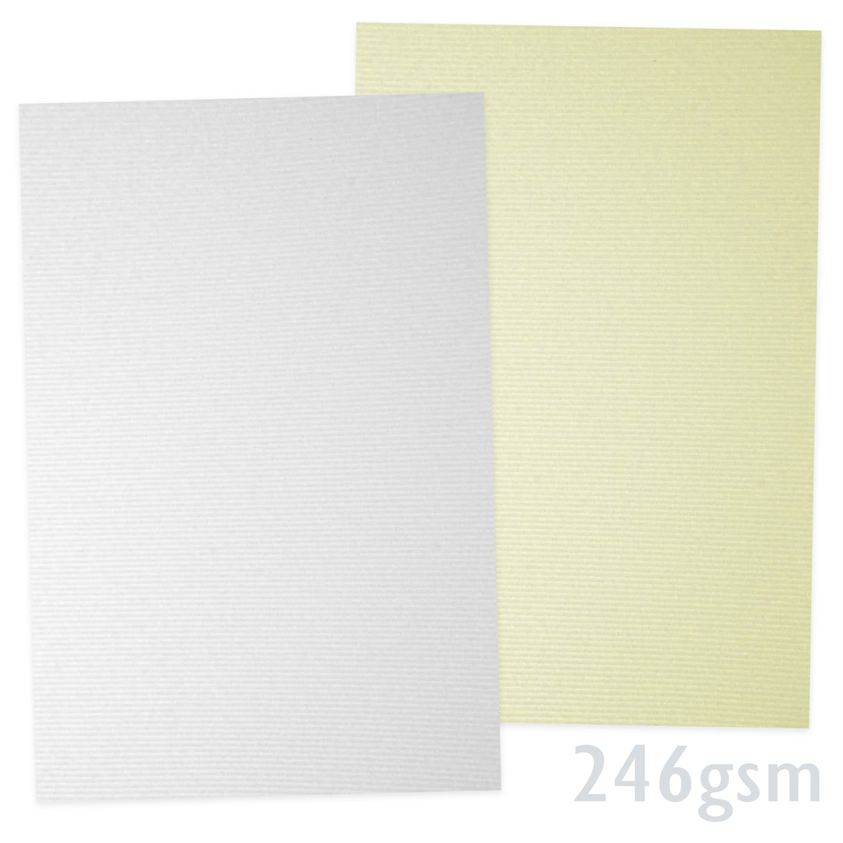 Papel con textura de lino 246g/m²