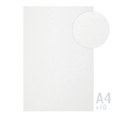 Papel blanco 130g/m² - 10 hojas A4