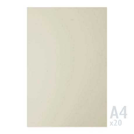 Papel Sirio Color crema 140g/m² - 20 hojas A4