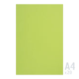 Papel Sirio Color colores surtidos 170g/m² - 20 hojas